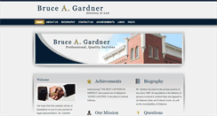 Desktop Screenshot of gardnerlaw.org